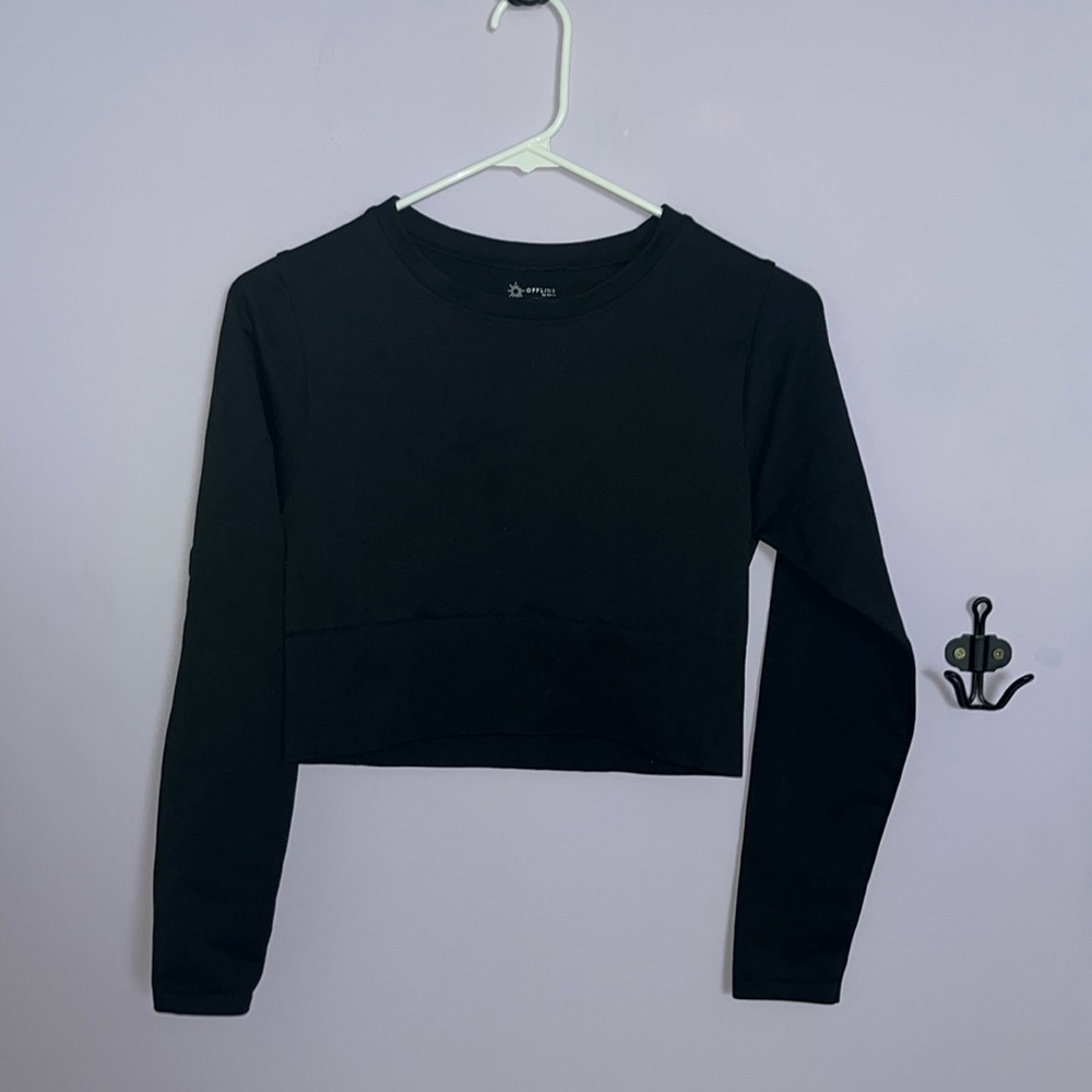 AERIE OFFLINE black workout top